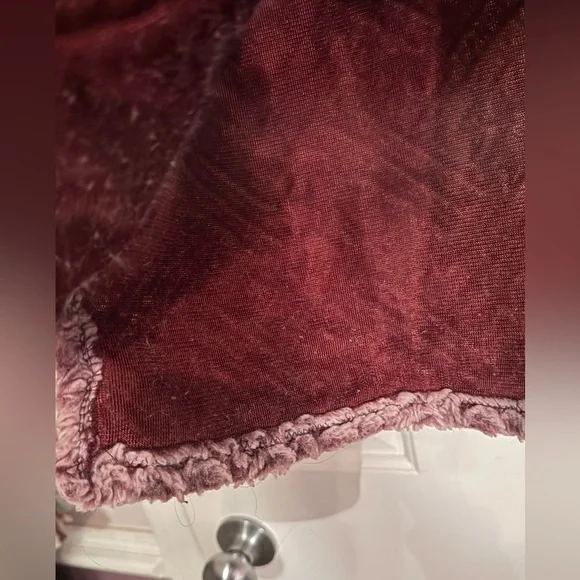 Stillwater Supply Co.Pink faux Sherpa Pullover, size oversized Small - Picture 6 of 12